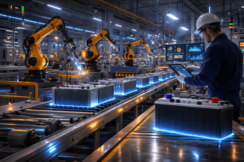 Crafting Power: Lead-Acid Battery Manufacturing Services